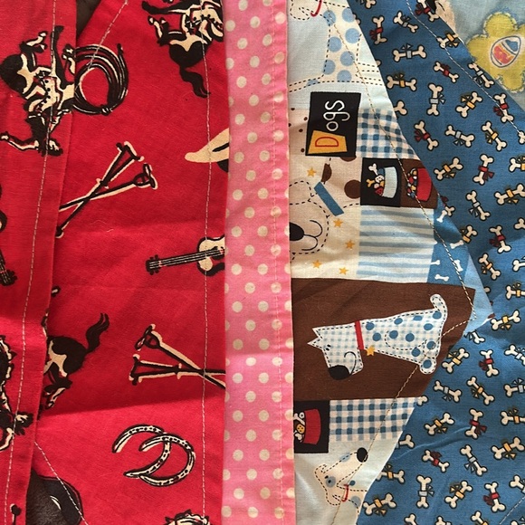 Colorful Dog Bandanas Set - Picture 3 of 5